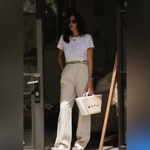 Reformation Mason Linen Pants